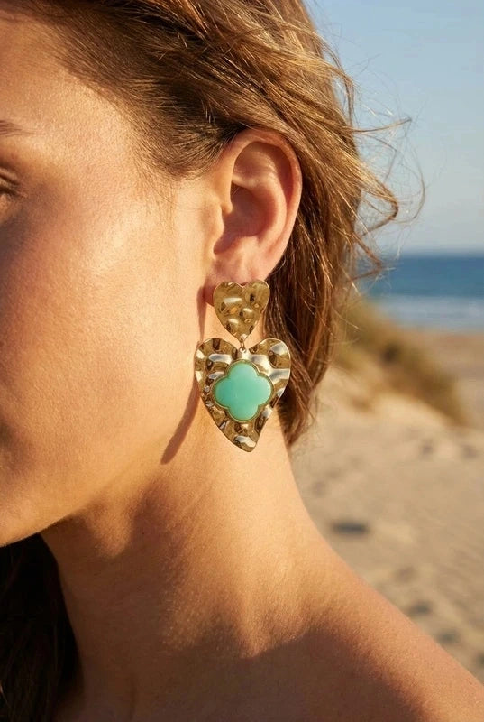 Boucles d’oreilles en acier inoxydable
