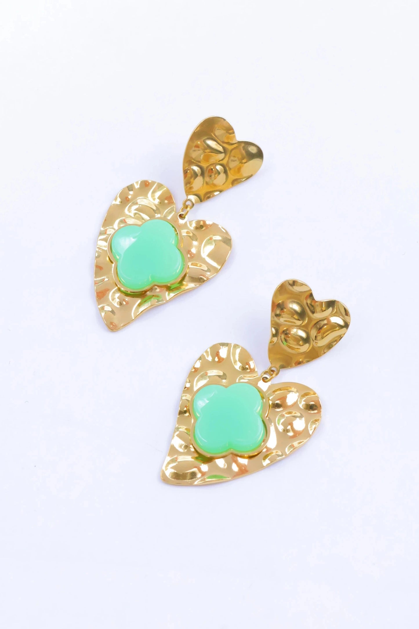 Boucles d’oreilles en acier inoxydable