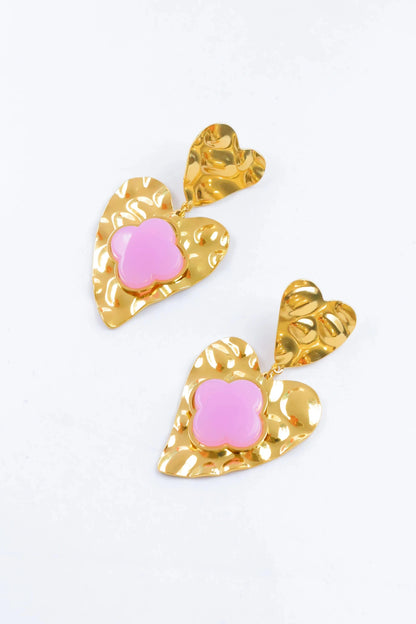Boucles d’oreilles en acier inoxydable