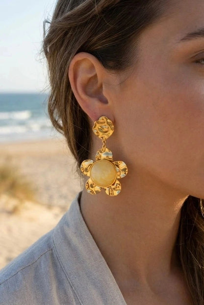 Boucles d’oreilles en acier inoxydable