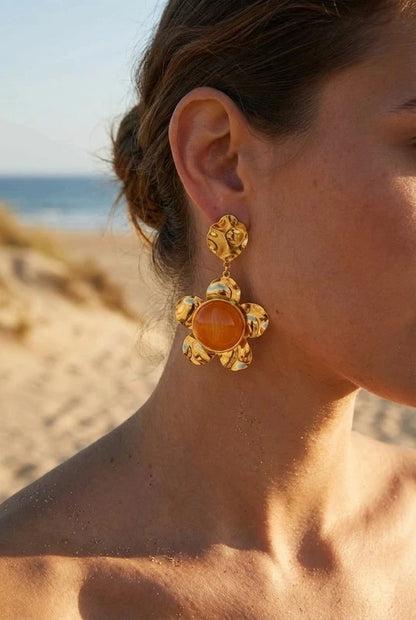 Boucles d’oreilles en acier inoxydable