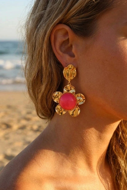 Boucles d’oreilles en acier inoxydable