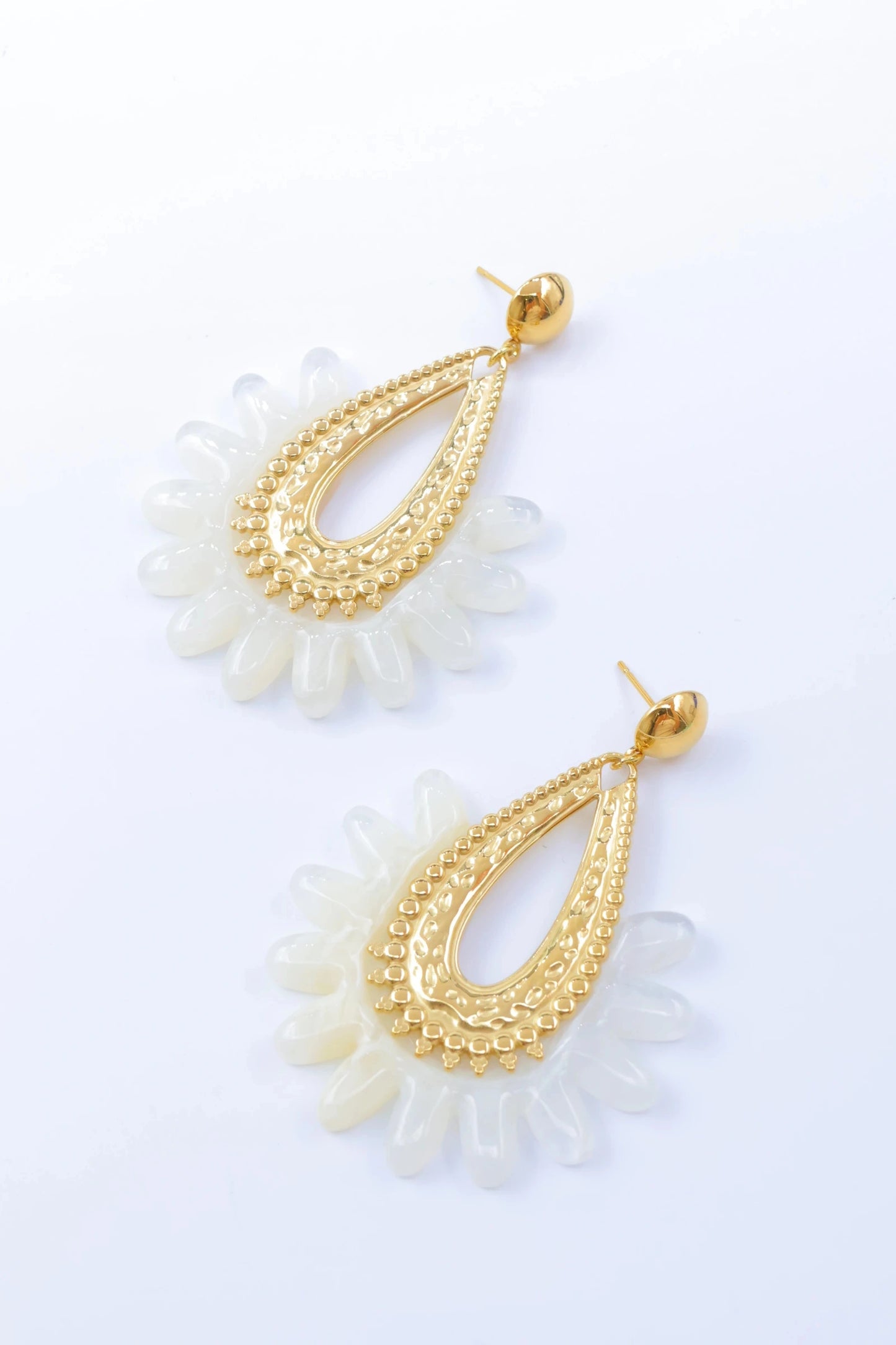 Boucles d’oreilles en acier inoxydable