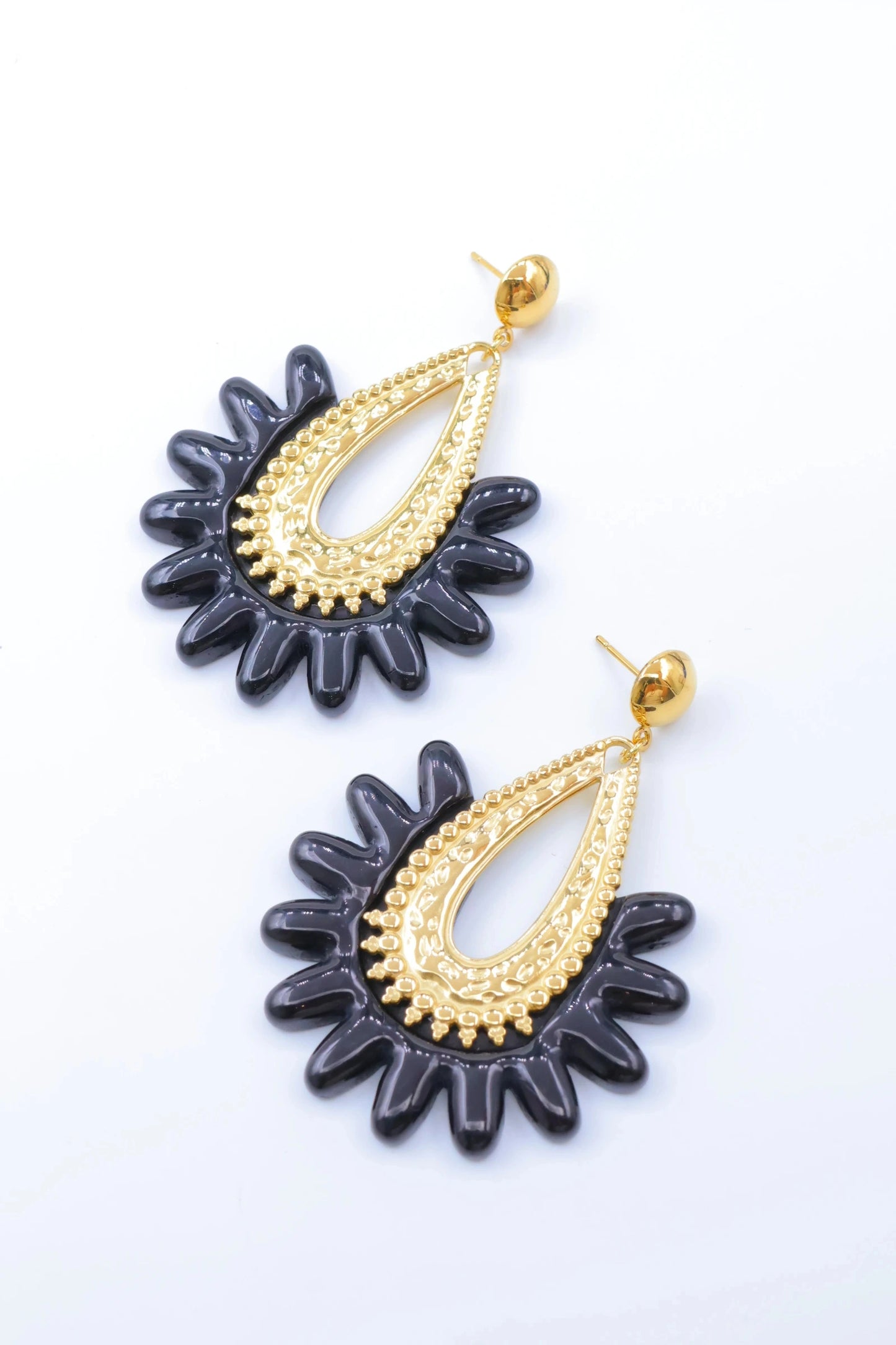 Boucles d’oreilles en acier inoxydable