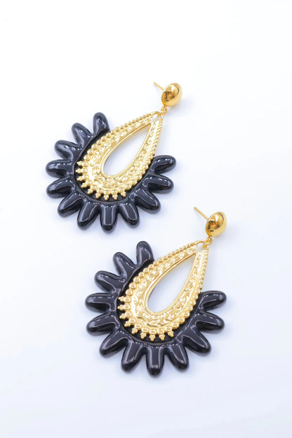 Boucles d’oreilles en acier inoxydable