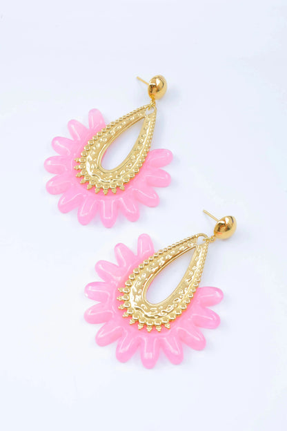 Boucles d’oreilles en acier inoxydable