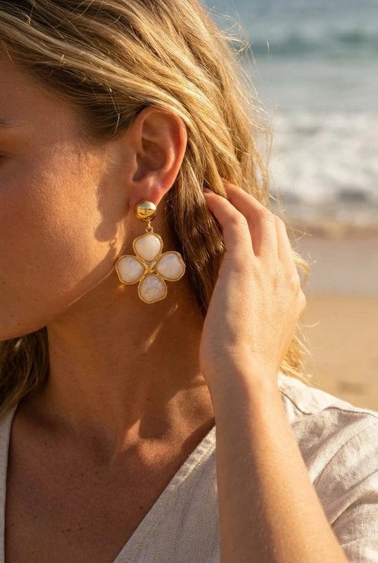 Boucles d’oreilles en acier inoxydable