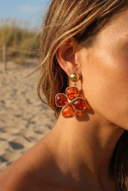 Boucles d’oreilles en acier inoxydable