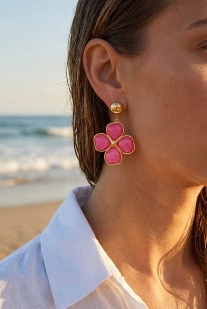Boucles d’oreilles en acier inoxydable