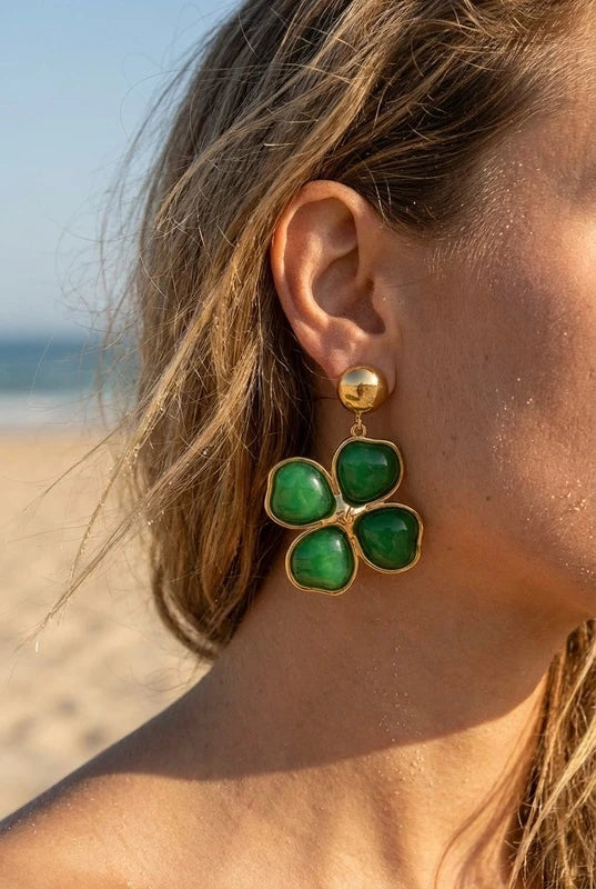 Boucles d’oreilles en acier inoxydable