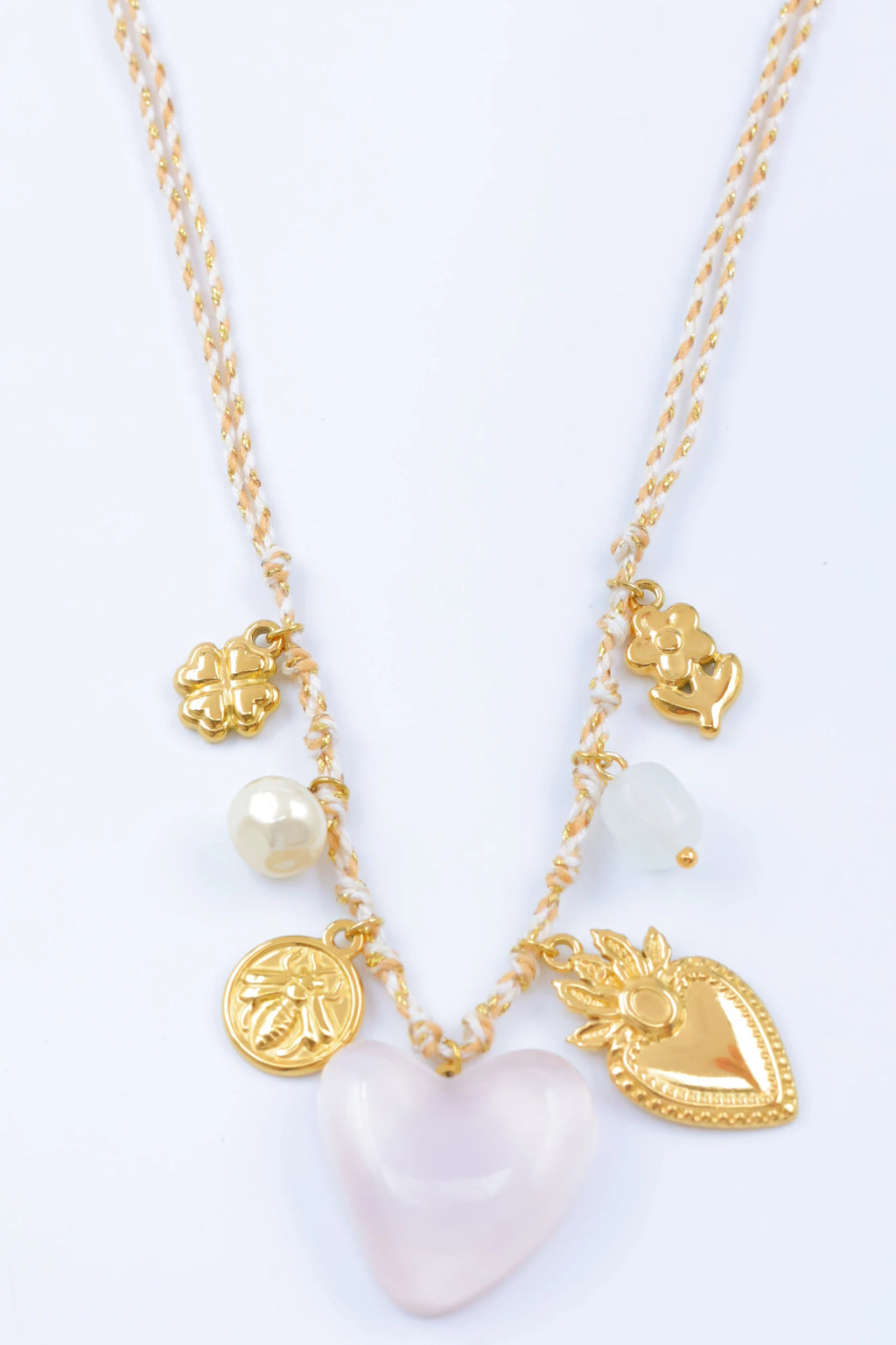 Collier en acier inoxydable - ÉCRU