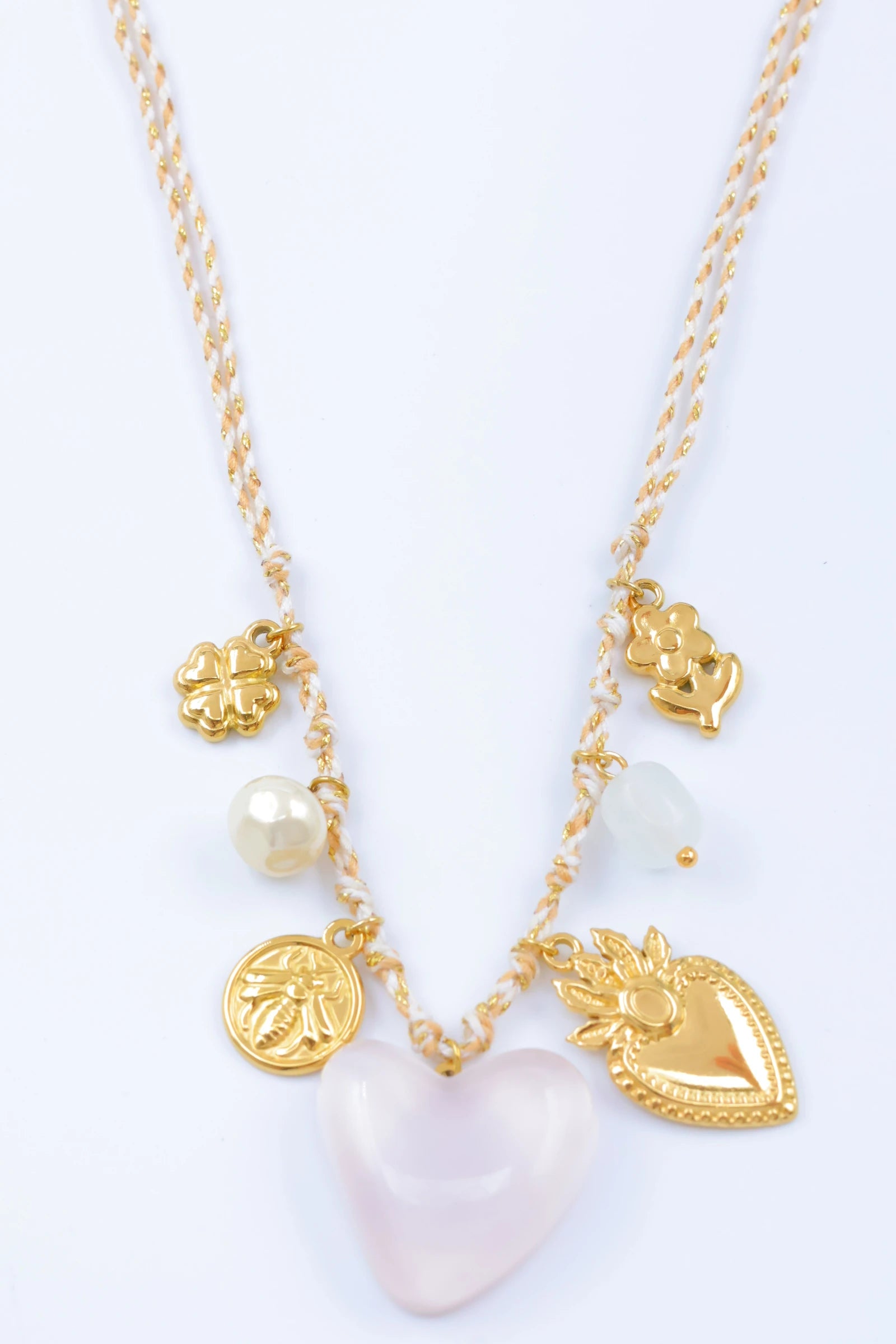 Collier en acier inoxydable - ÉCRU