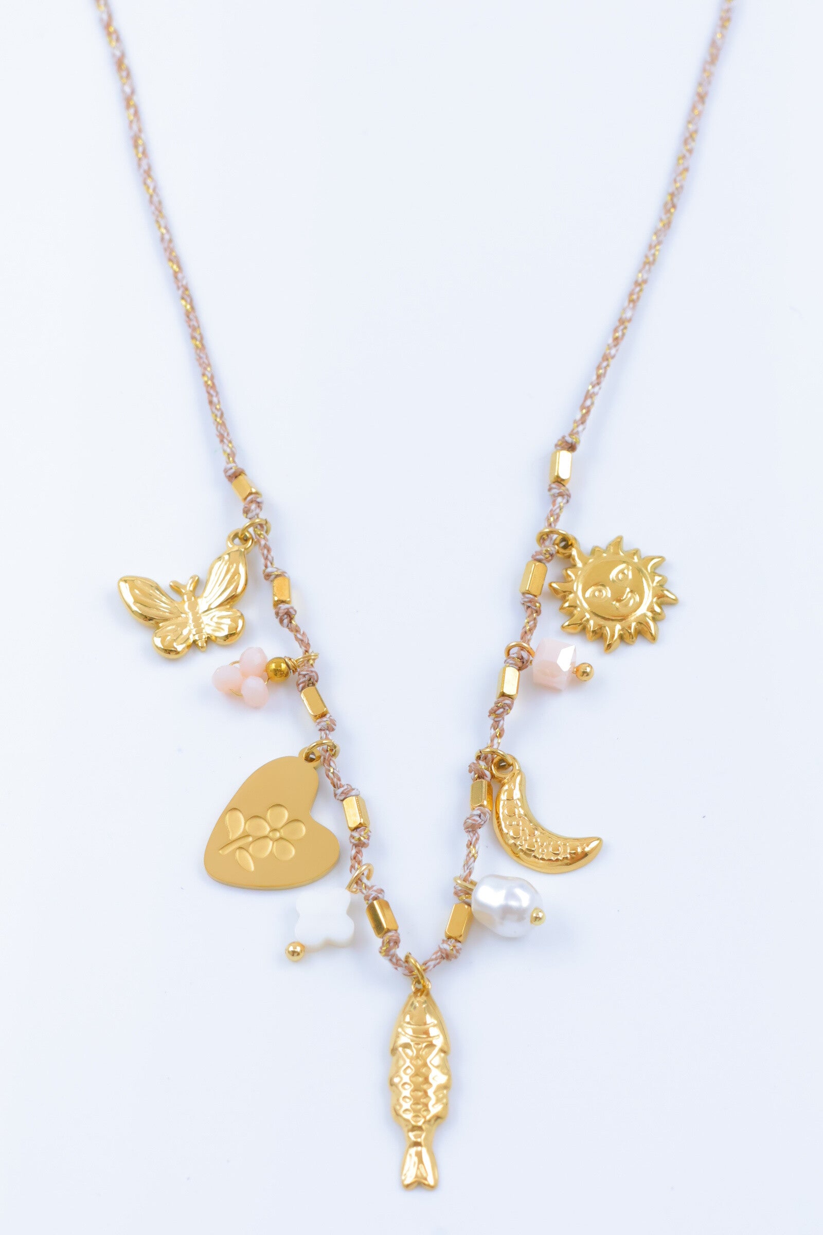 Collier en acier inoxydable - ÉCRU