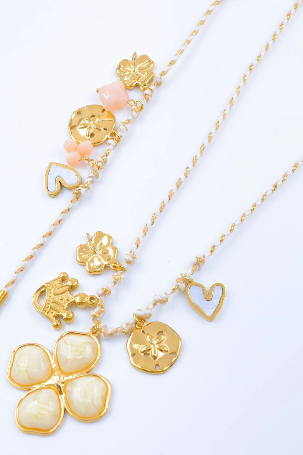 Parure de bijoux en acier inoxydable - ÉCRU