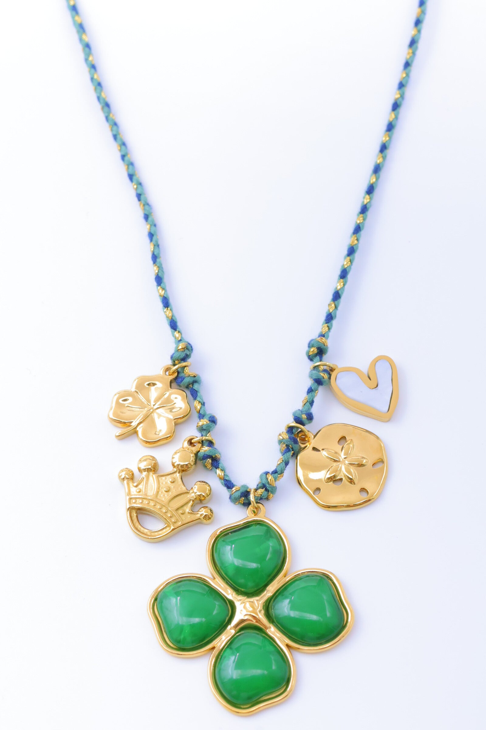 Collier en acier inoxydable - VERT