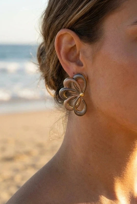 Boucles d’oreilles en acier inoxydable