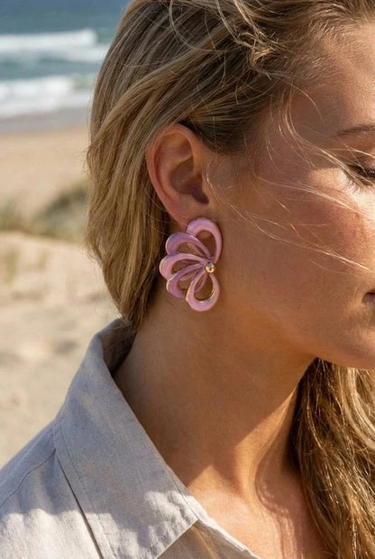 Boucles d’oreilles en acier inoxydable