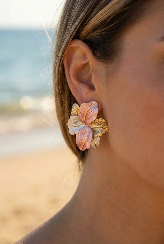Boucles d’oreilles en acier inoxydable