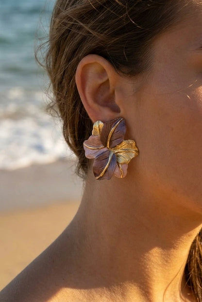 Boucles d’oreilles en acier inoxydable