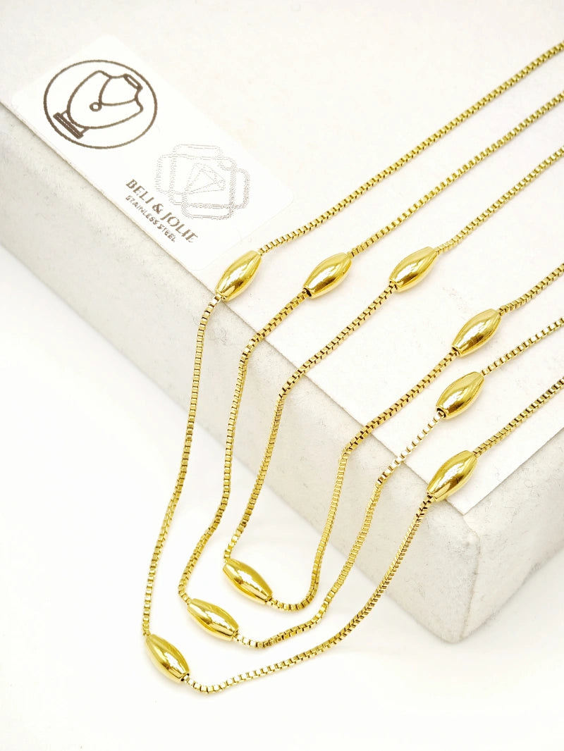 Collier en acier inoxydable - DORÉ