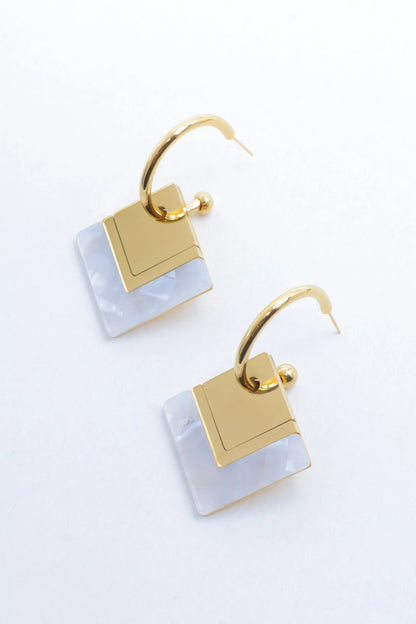 Boucles d’oreilles en acier inoxydable