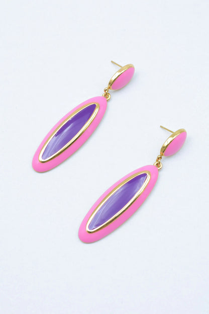 Boucles d’oreilles en acier inoxydable