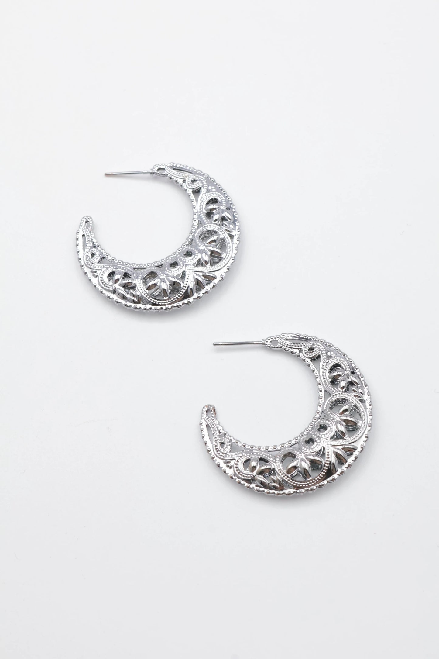 Boucles d’oreilles en acier inoxydable