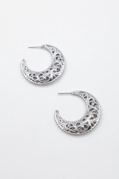 Boucles d’oreilles en acier inoxydable
