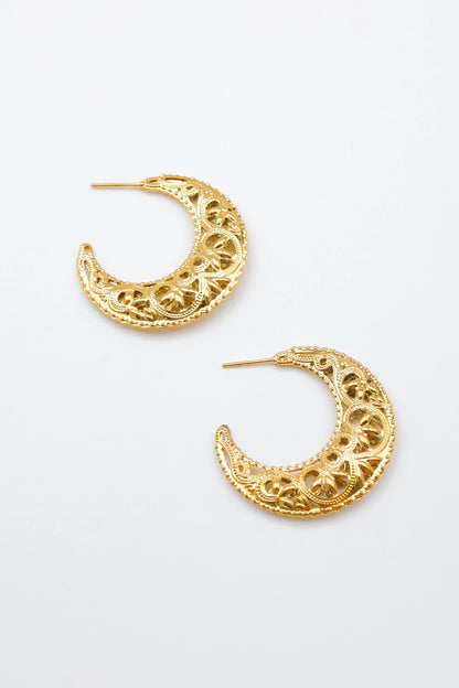 Boucles d’oreilles en acier inoxydable
