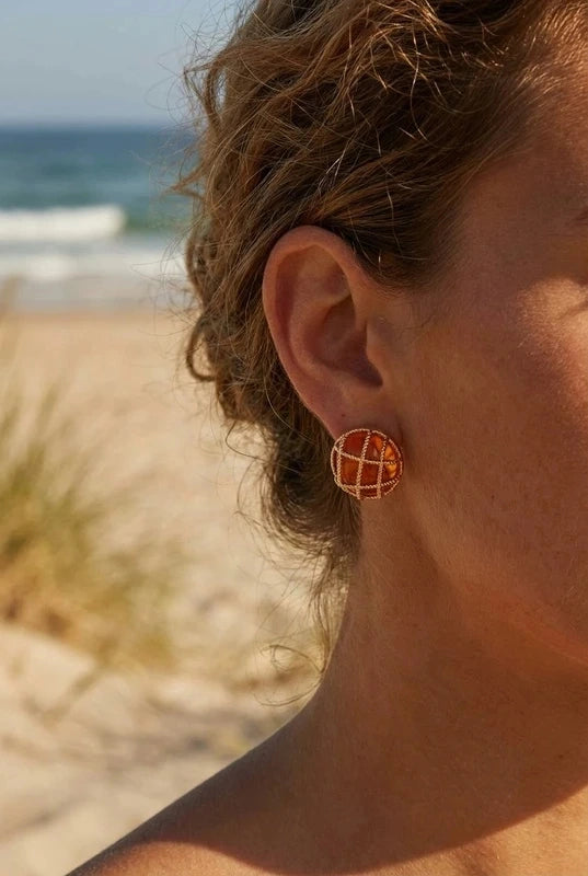 Boucles d’oreilles en acier inoxydable
