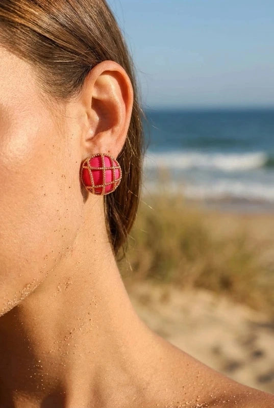 Boucles d’oreilles en acier inoxydable
