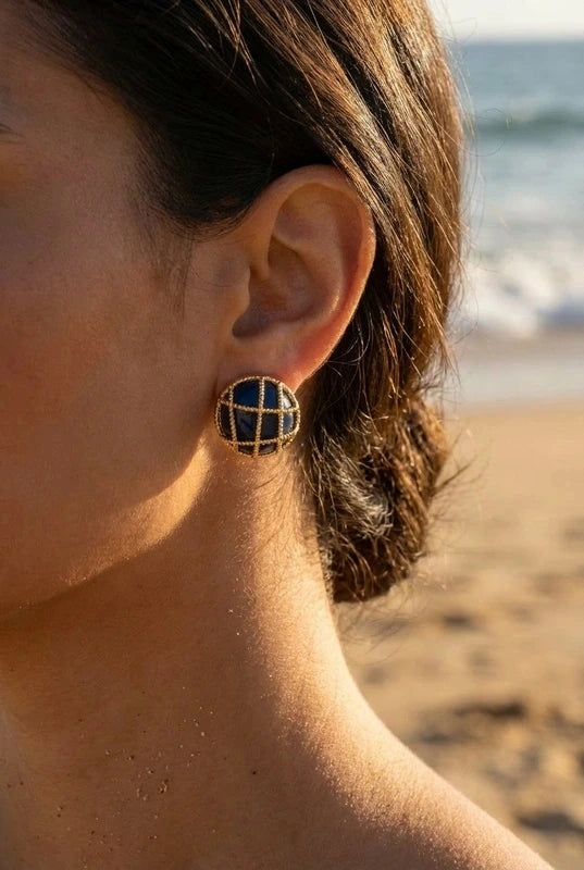 Boucles d’oreilles en acier inoxydable