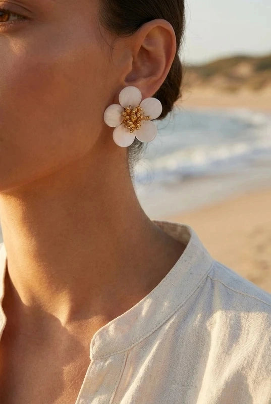Boucles d’oreilles en acier inoxydable