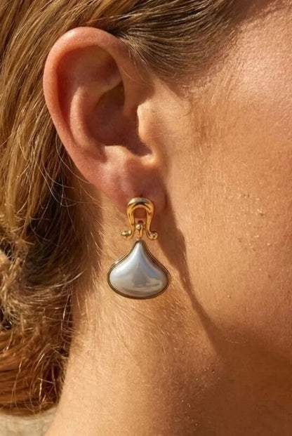 Boucles d’oreilles en acier inoxydable
