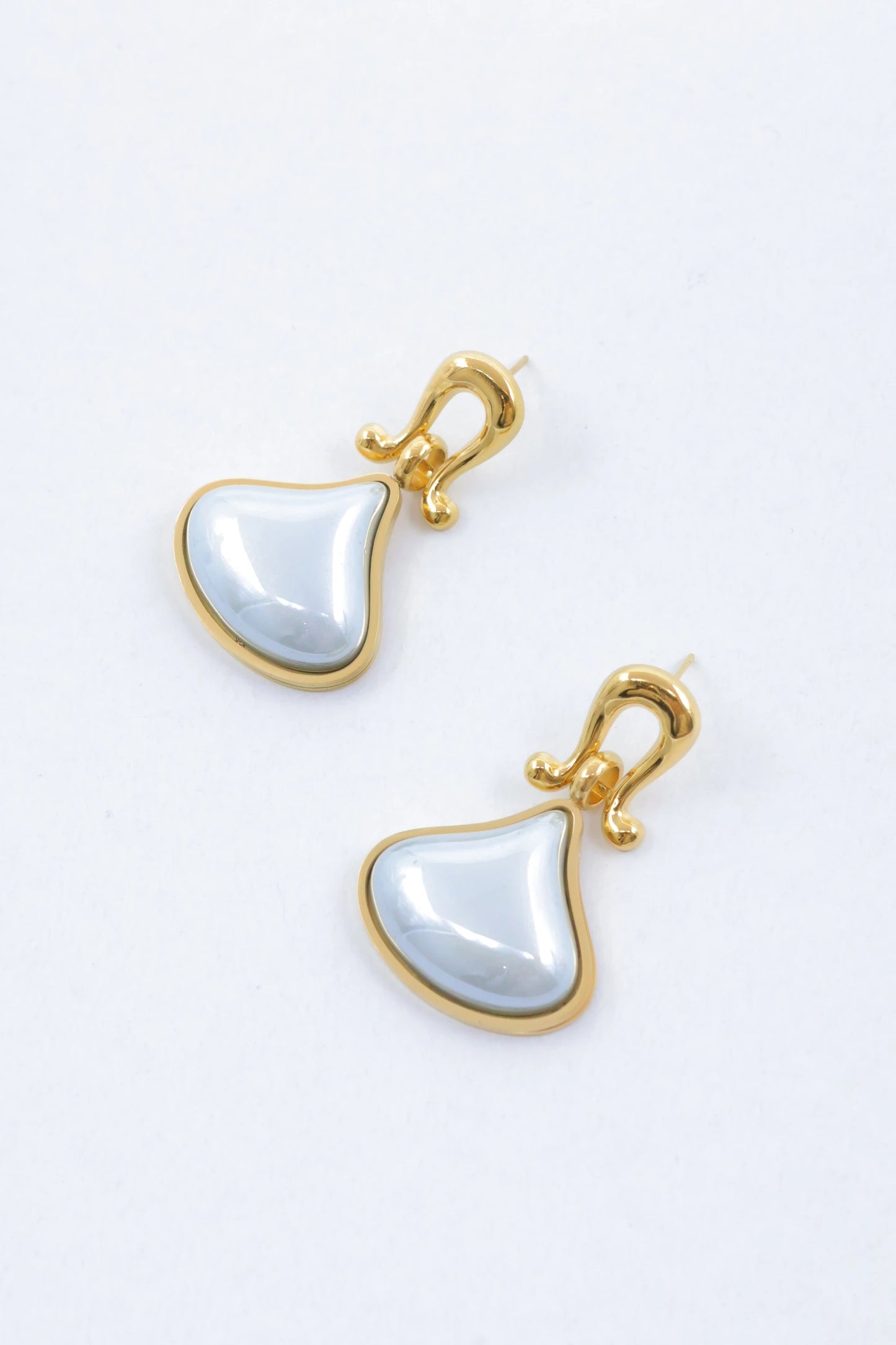 Boucles d’oreilles en acier inoxydable
