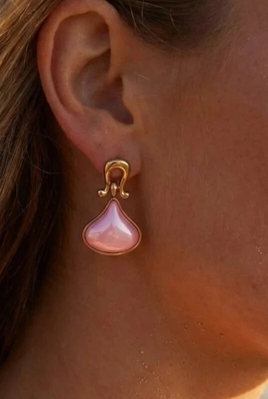 Boucles d’oreilles en acier inoxydable