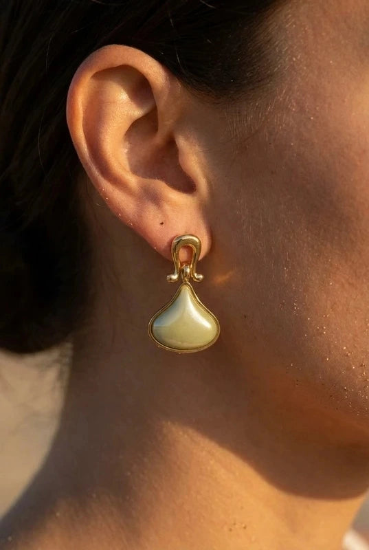 Boucles d’oreilles en acier inoxydable