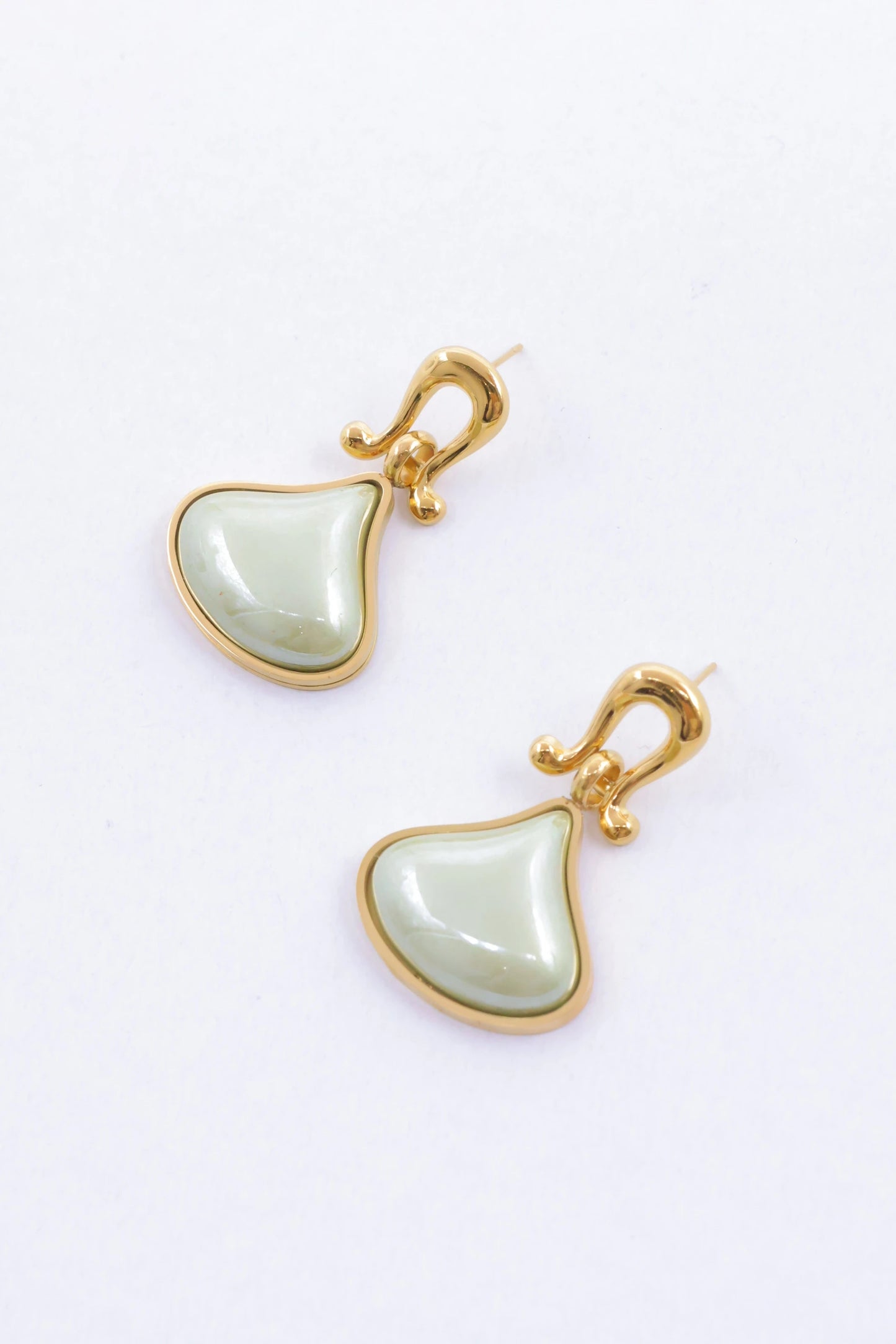 Boucles d’oreilles en acier inoxydable