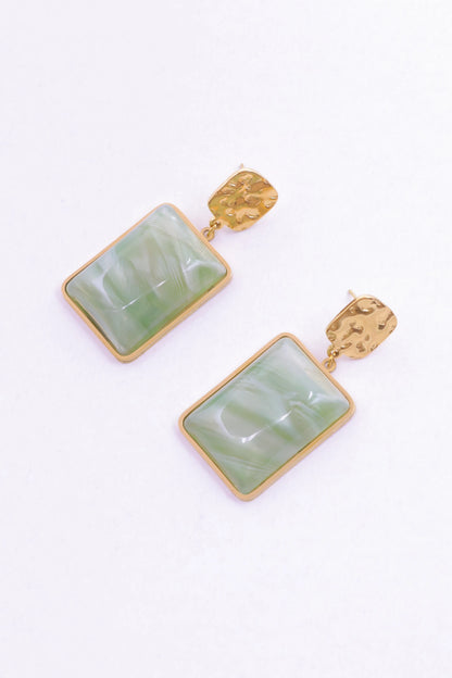 Boucles d’oreilles en acier inoxydable