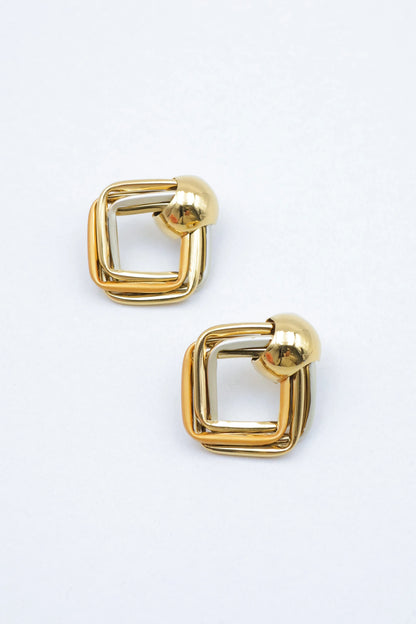 Boucles d’oreilles en acier inoxydable