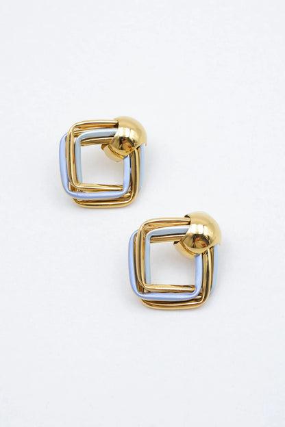 Boucles d’oreilles en acier inoxydable