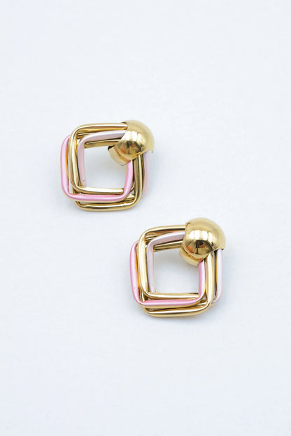 Boucles d’oreilles en acier inoxydable