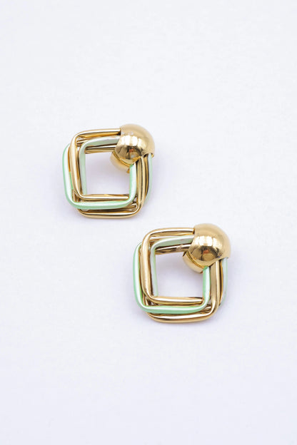Boucles d’oreilles en acier inoxydable