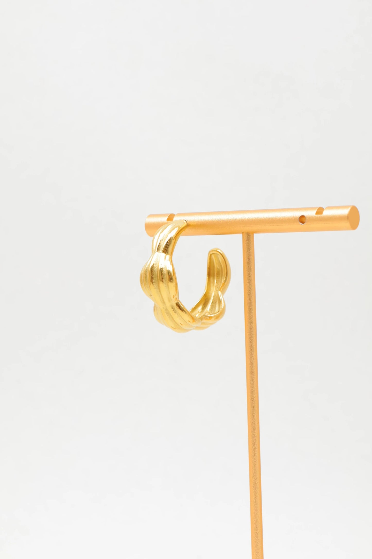Boucles d’oreilles en acier inoxydable