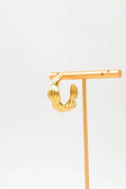 Boucles d’oreilles en acier inoxydable