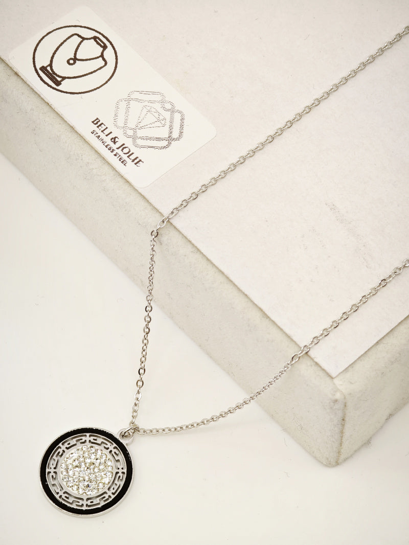 Collier en acier inoxydable - BLANC