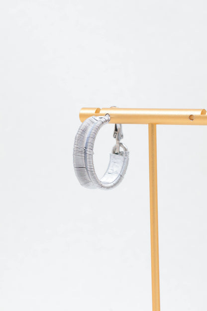 Boucles d’oreilles en acier inoxydable