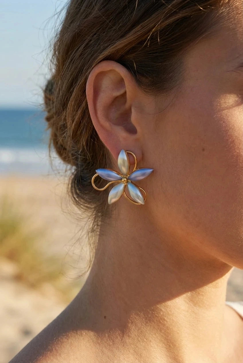 Boucles d’oreilles en acier inoxydable