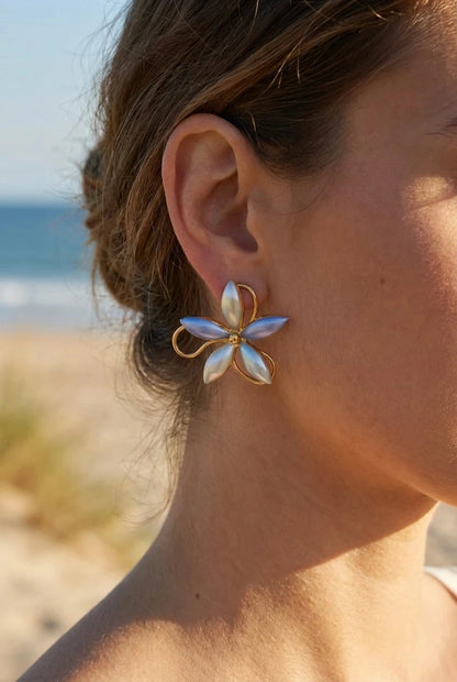 Boucles d’oreilles en acier inoxydable