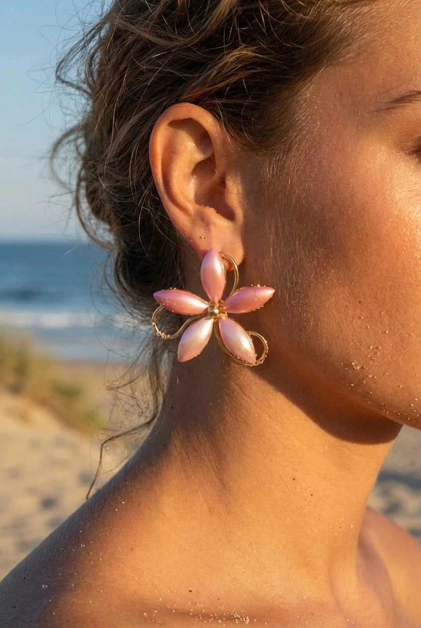 Boucles d’oreilles en acier inoxydable